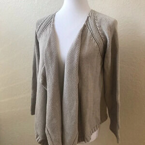 Poetry Grey Open Cardigan